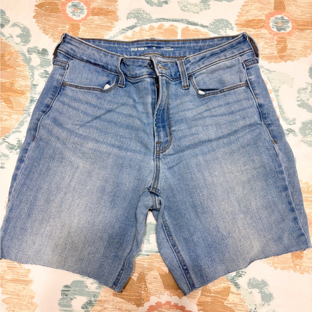 Old Navy Light Blue Denim Jean Shorts